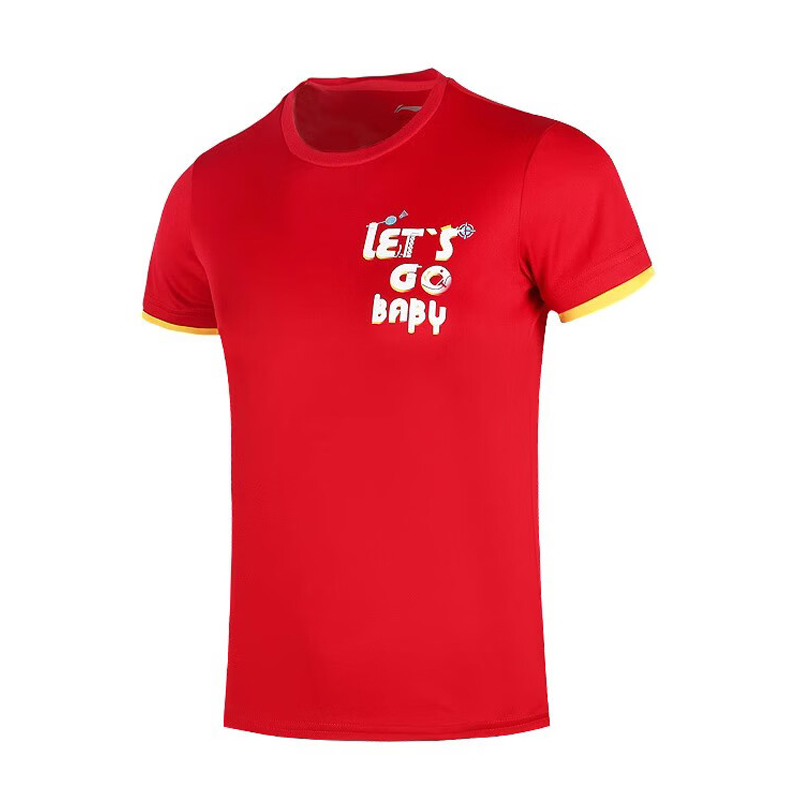 

Футболка для бадминтона LiNing Unisex Bull Red
