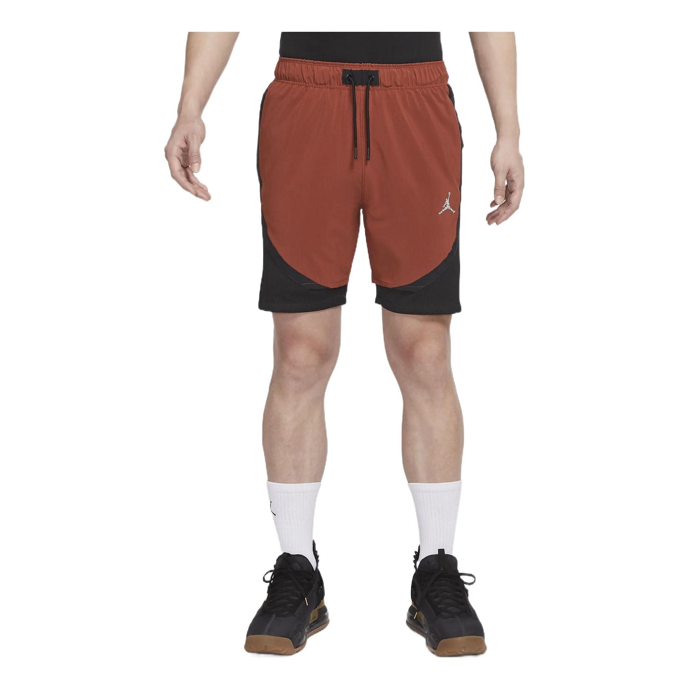 

Шорты Men's Air Jordan Dri-FIT Reflective Logo Colorblock Casual Shorts Black DM1830-641, черный