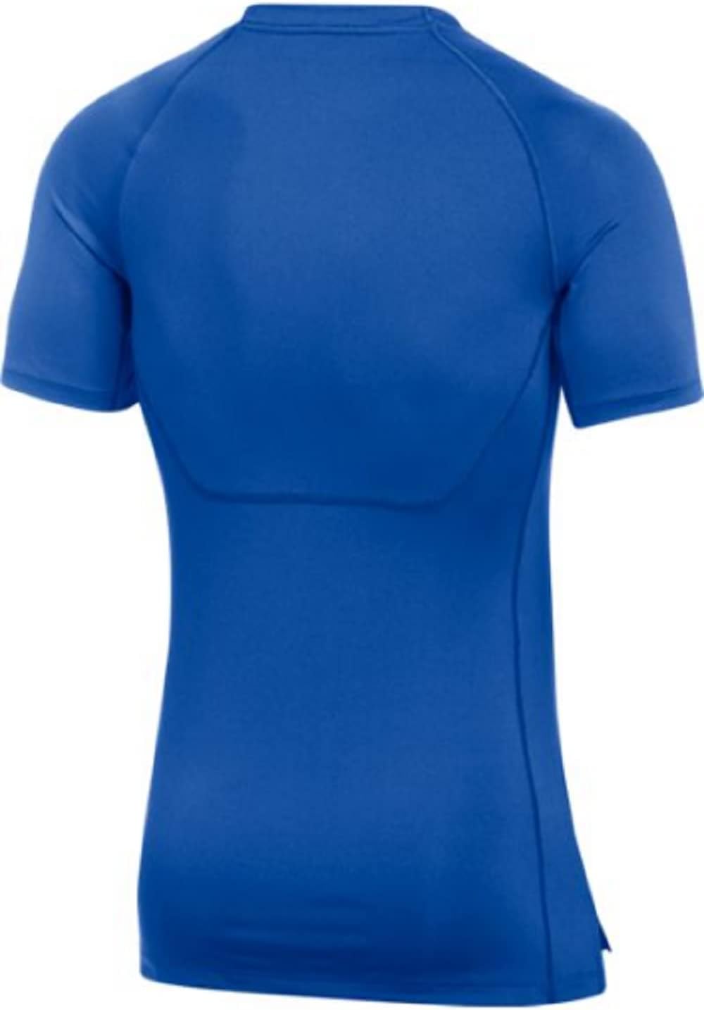 Мужская тренировочная футболка Nike Pro Fitted с коротким рукавом, Royal — фото 2