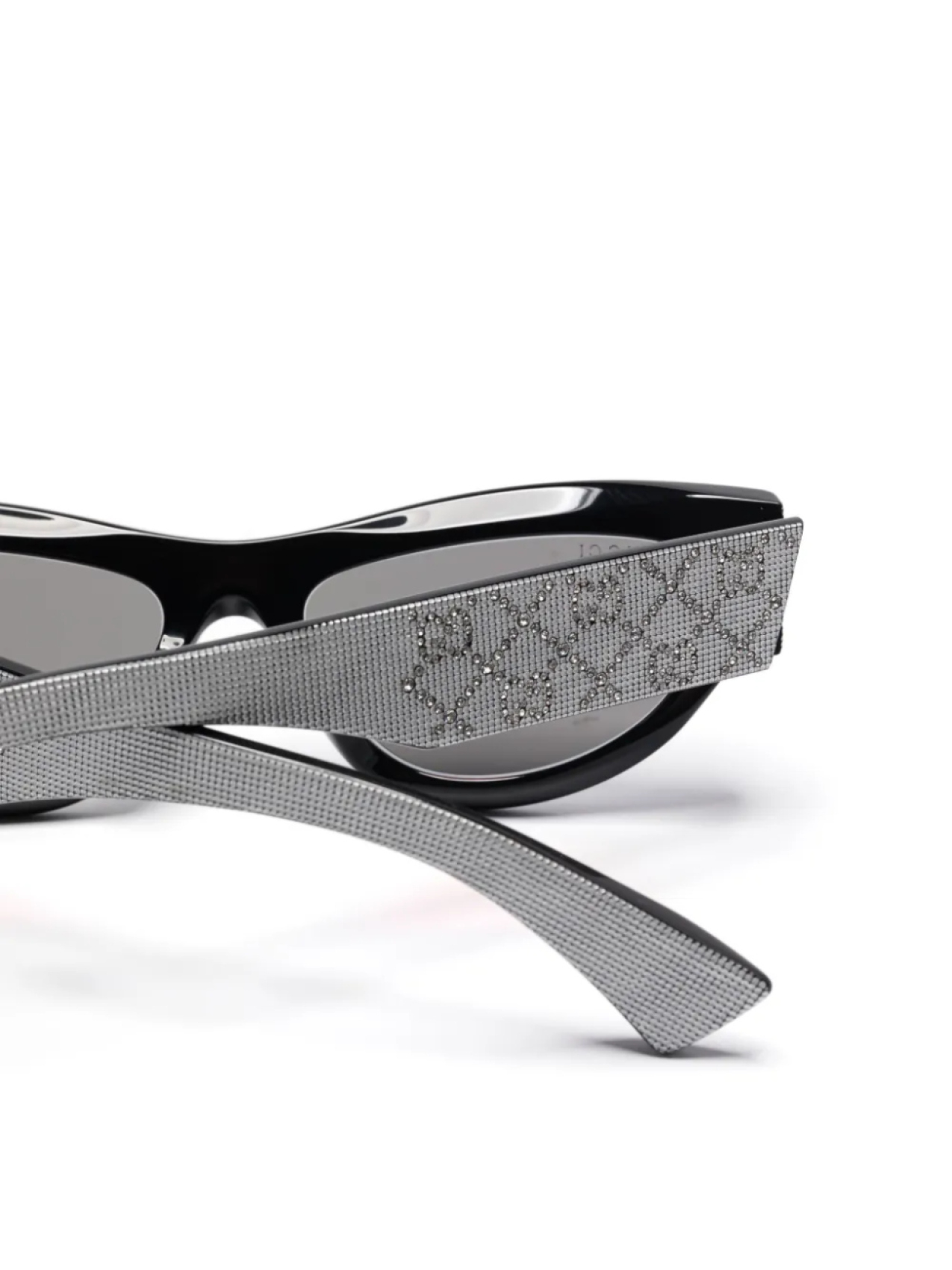 Солнцезащитные очки в оправе «кошачий глаз» Gucci Eyewear, серебряный — фото 3