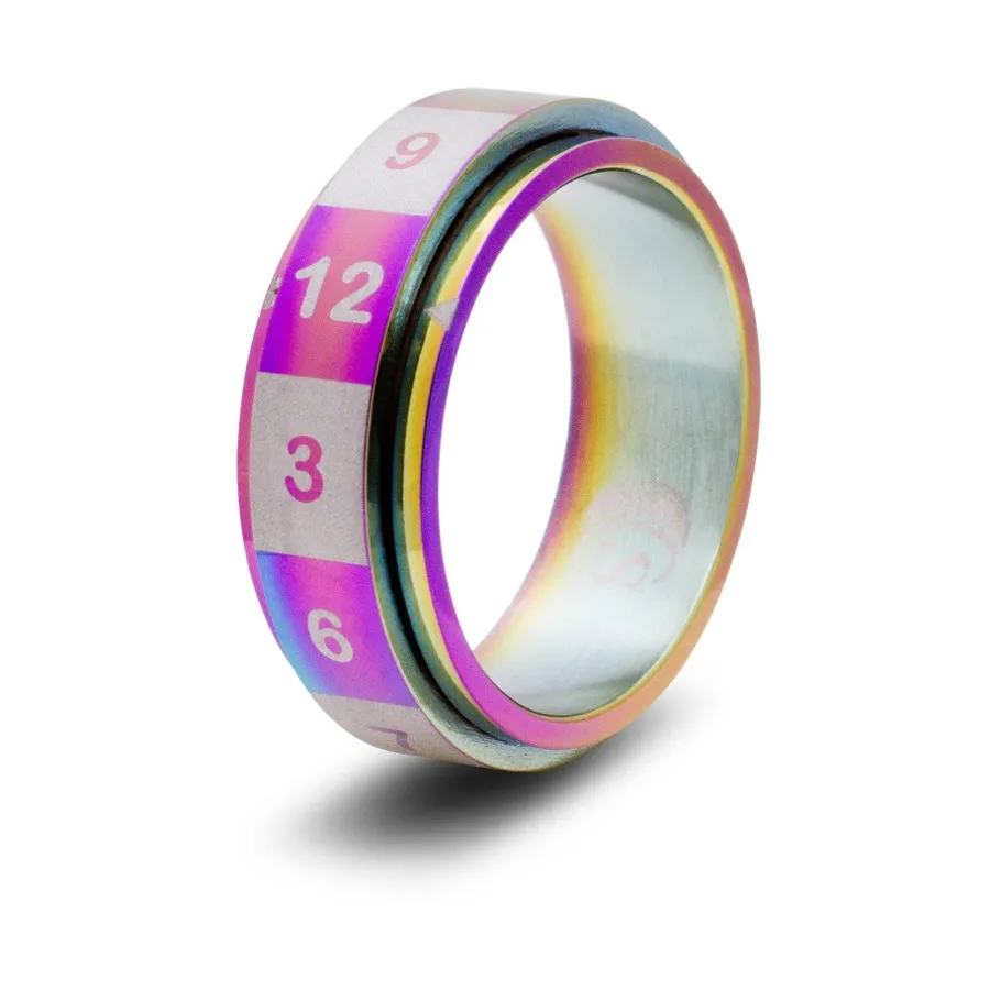 

Кольцо для игральных костей - Радуга, размер 14 (d12), Dice Rings - d12