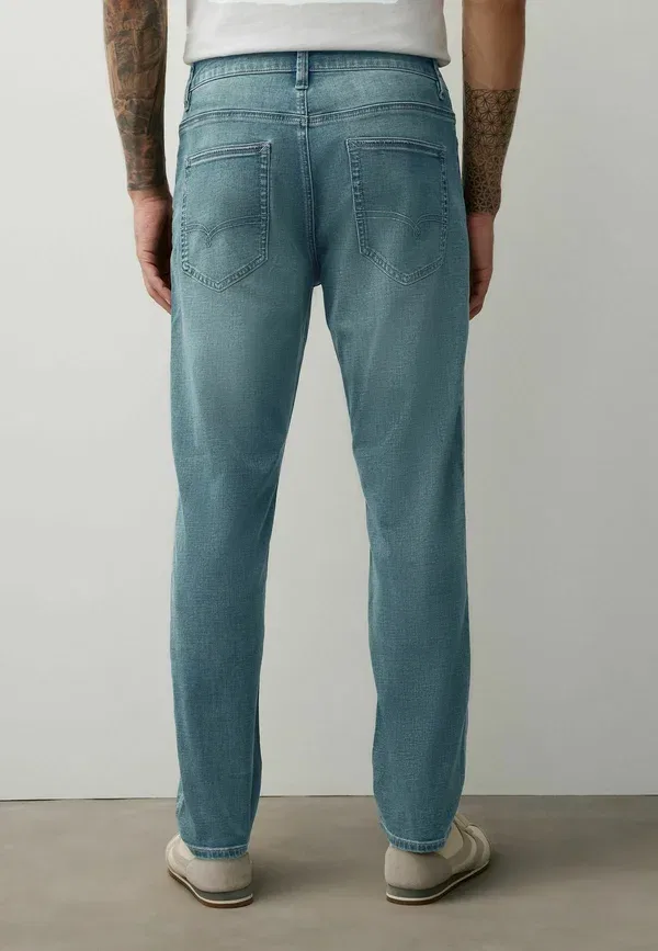 Джинсы Next, Motion flex jeans slim fit straight leg, цвет светло-голубой — фото 3