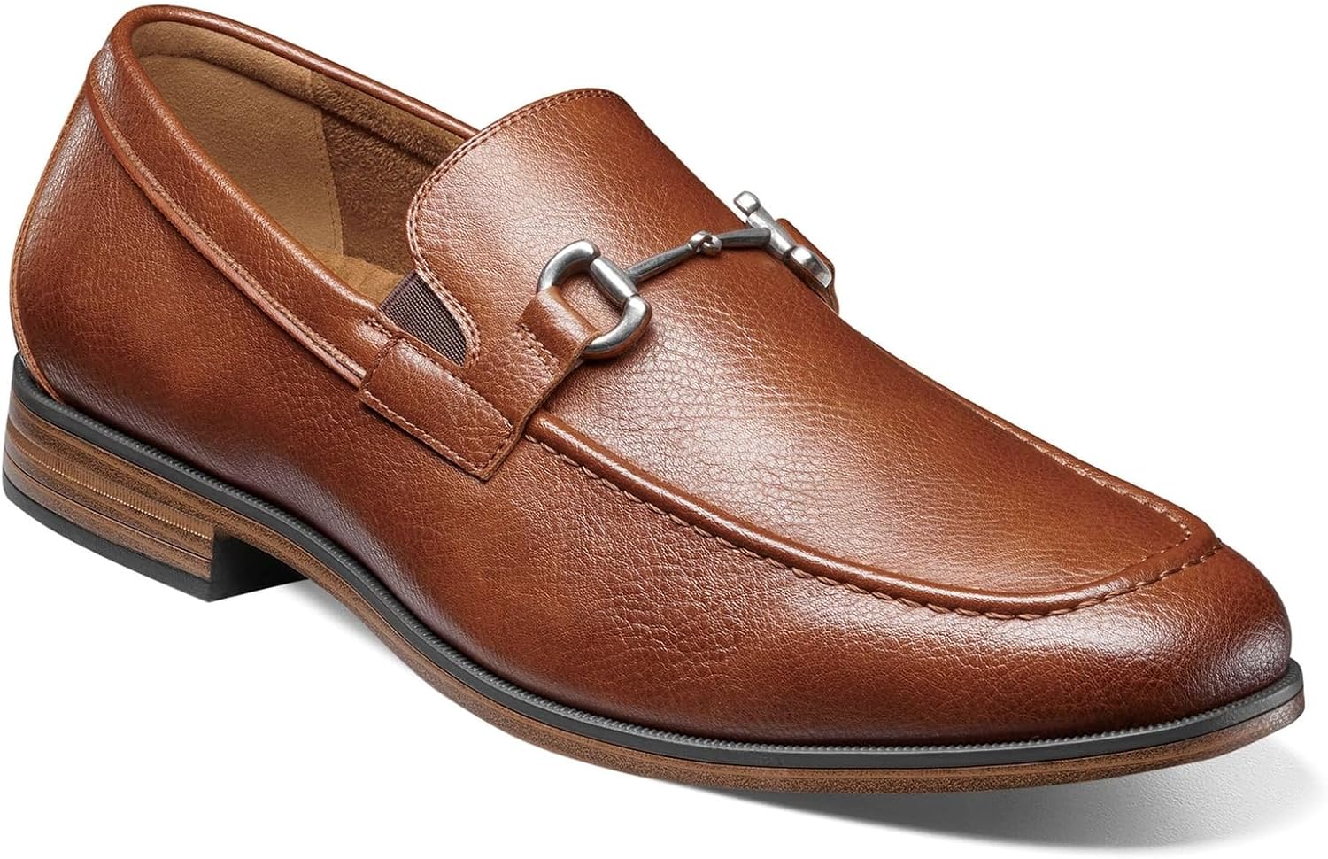 

Мужские лоферы Stacy Adams Richmont Moc Toe без застежки, Cognac Tumble