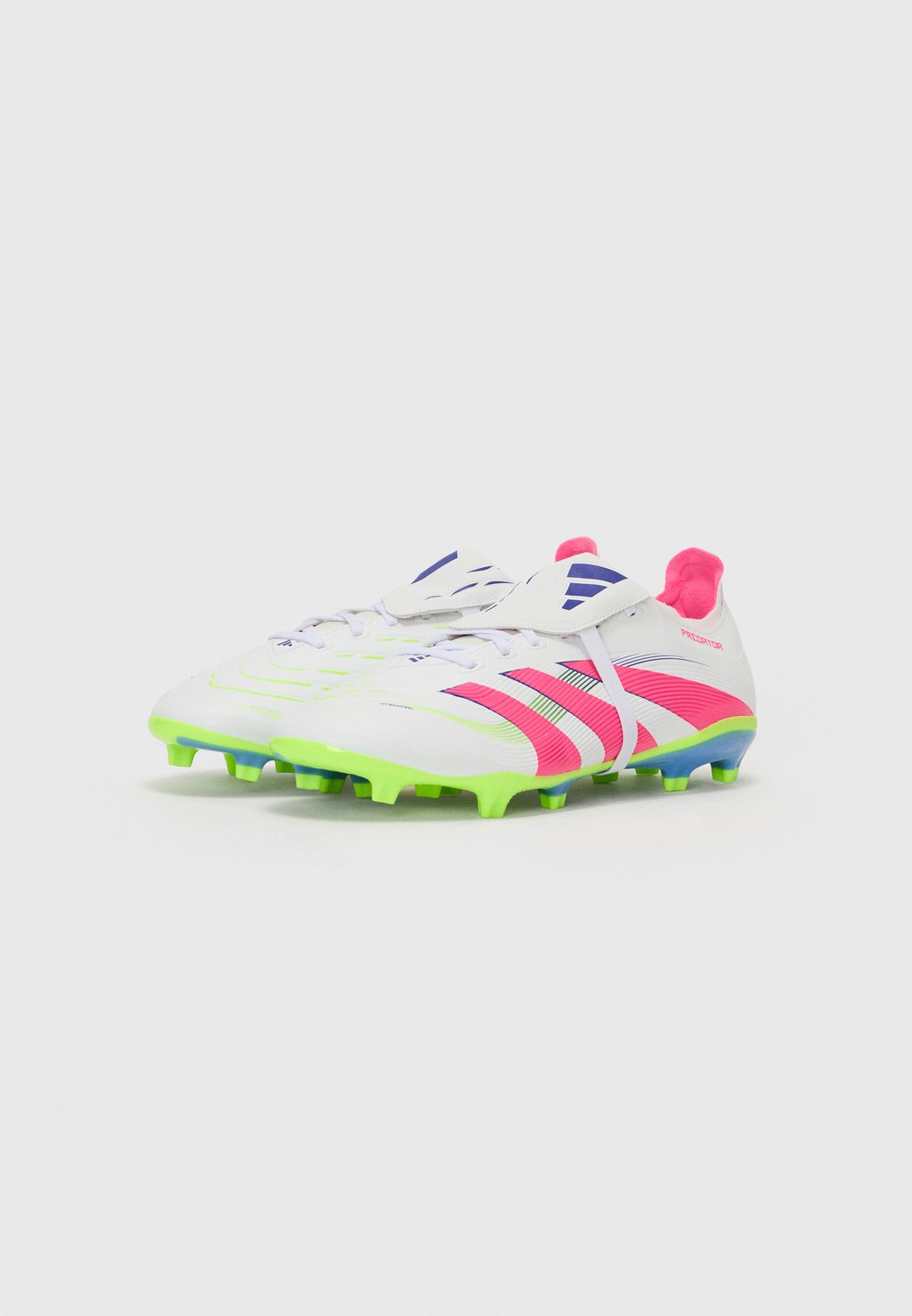 Футбольные бутсы PREDATOR LEAGUE FOLD-OVER TONGUE FIRM/MULTI-GROUND Adidas Performance, белый — фото 2
