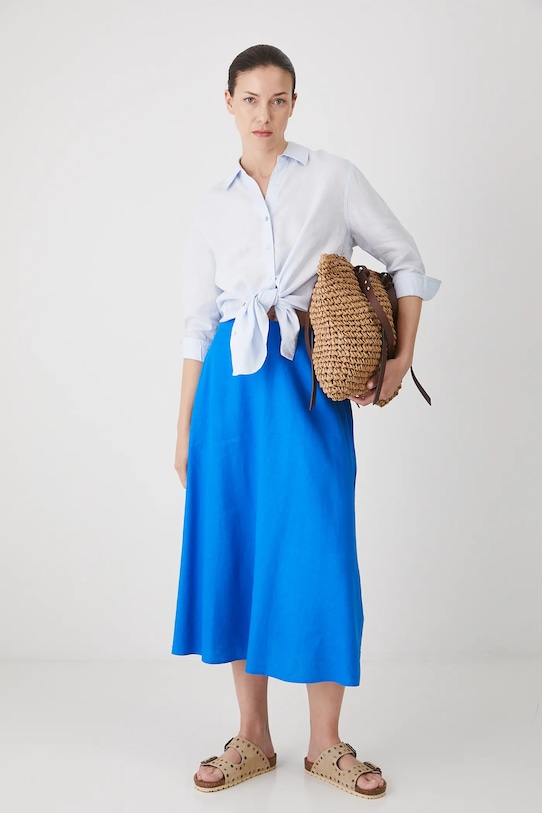 

Льняная рубашка Medicine, синий