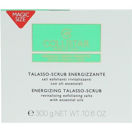 

Collistar Талассо-энергизирующий скраб для тела с отшелушивающими морскими солями и драгоценными маслами 300 г