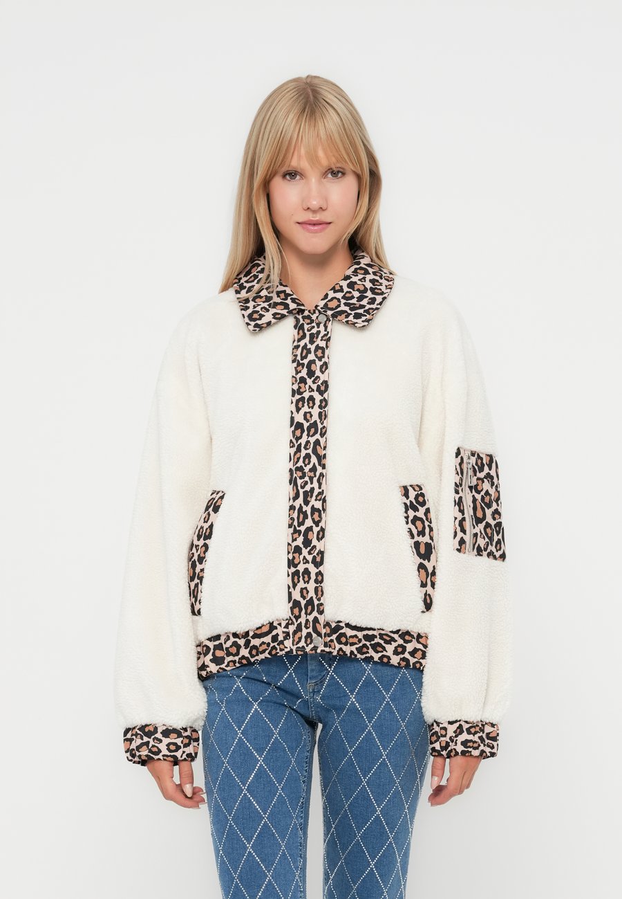 

Флисовая куртка ONLY ONLSIENA JACKET LIFE, Cloud Dancer/Off-White