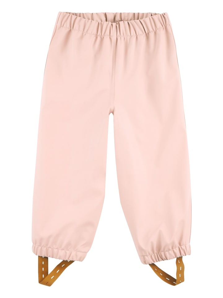 

Брюки-дождевики, без подкладки, однотонные, нежно-розового цвета Sterntaler