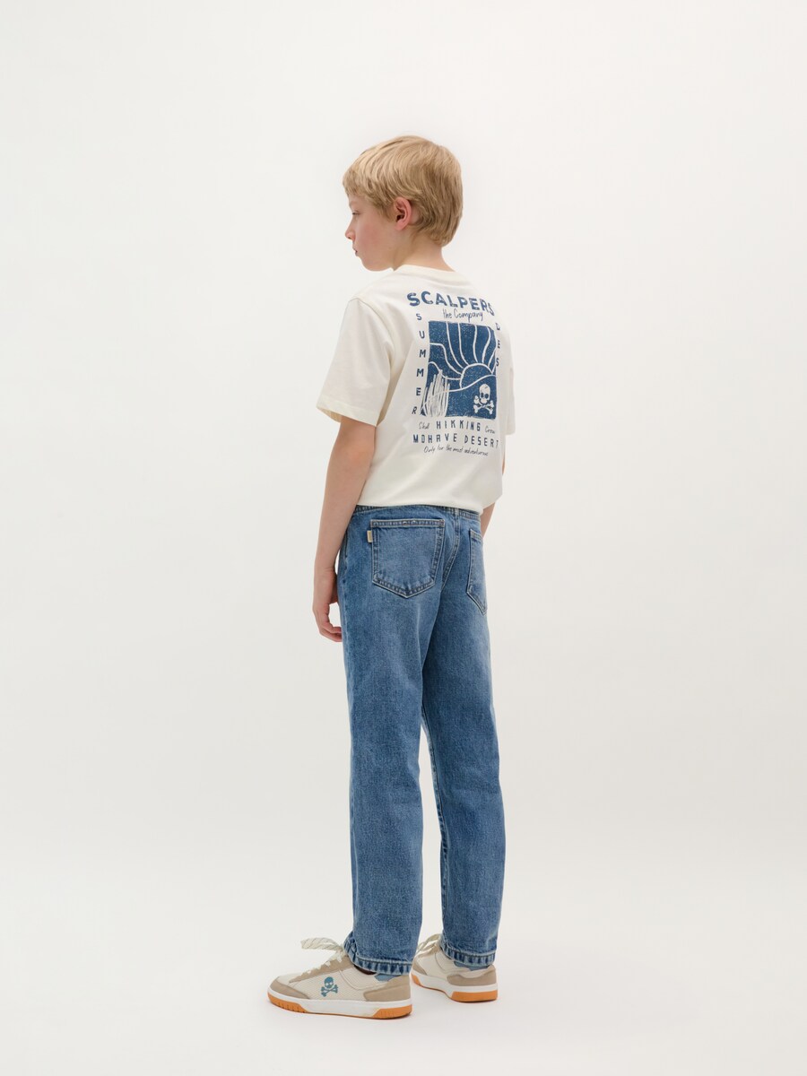 Узкие джинсы Scalpers, Blue/Blue denim — фото 2