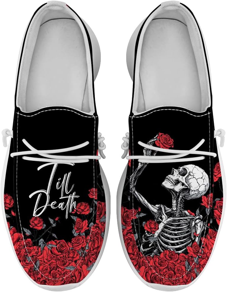 

Женские слипоны Quorax Skull для свадьбы, кроссовки розового цвета, подарки для пар