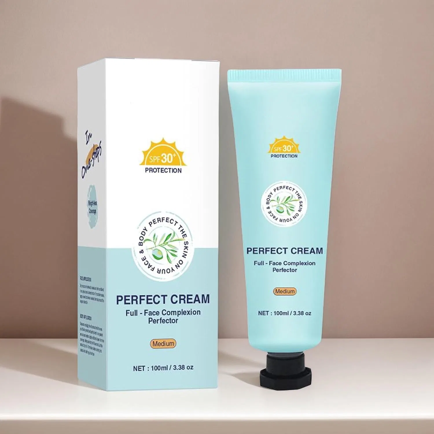 Тонирующий солнцезащитный крем для тела с SPF 30+ Generisch, Medium — фото 4