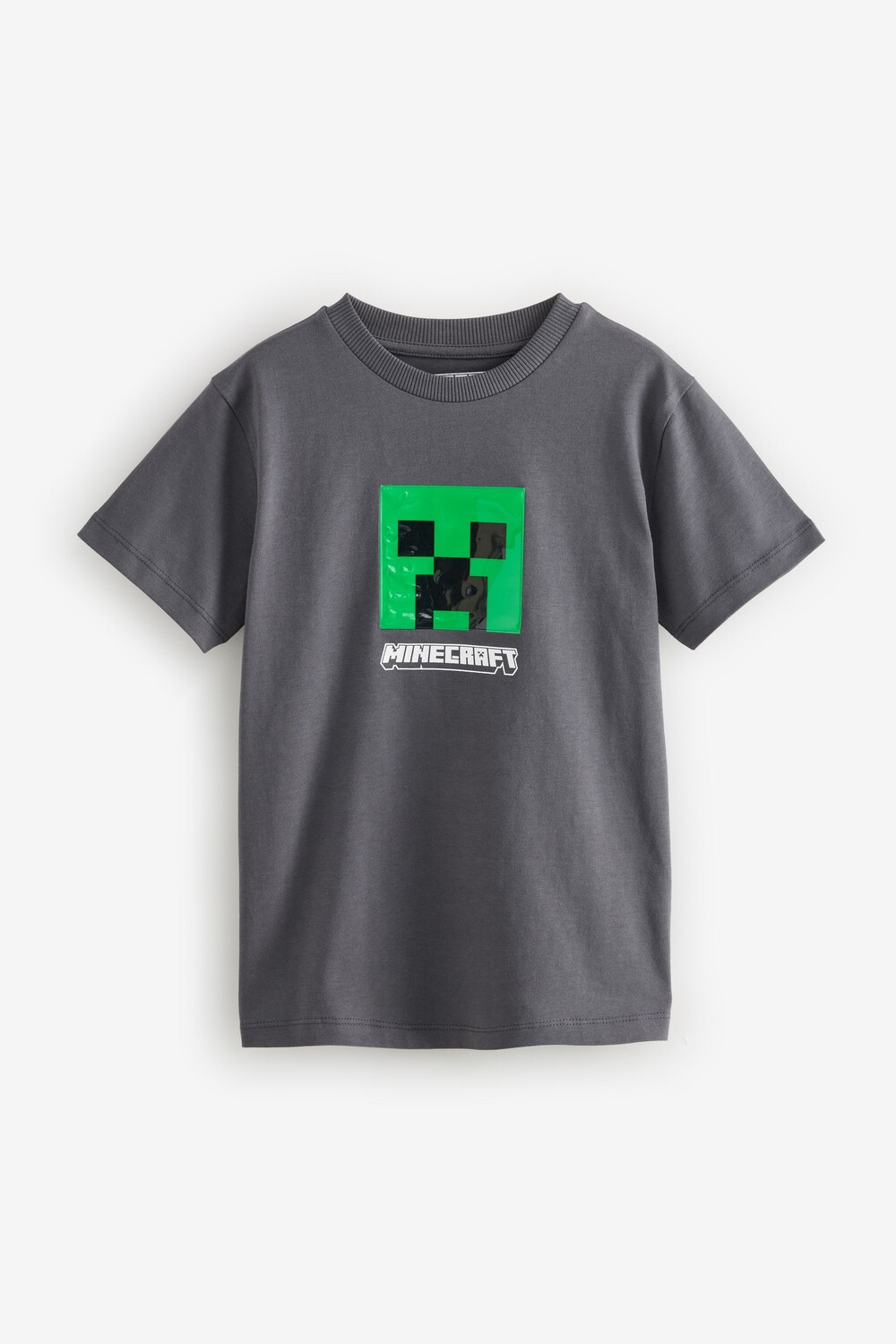 

Футболка Minecraft из 100% хлопка с лицензией (3 16 лет) Next, серый
