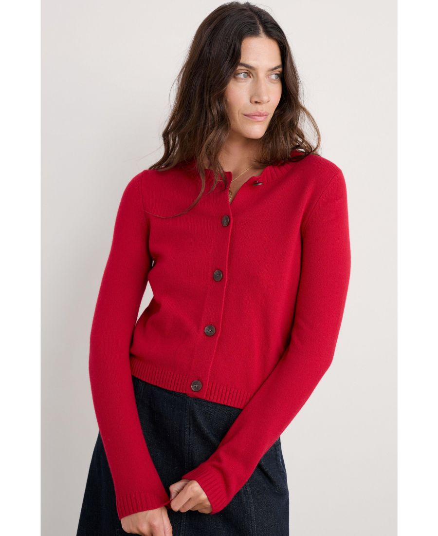 

Женский кардиган Tern Tide Seasalt Cornwall, Carmine