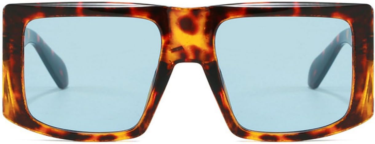 

Солнцезащитные очки Laureles Square для женщин, градиентный леопардовый коричневый цвет, солнцезащитные очки для мужчин, для путешествий и вождения, защита от УФ-излучения UV400, C4