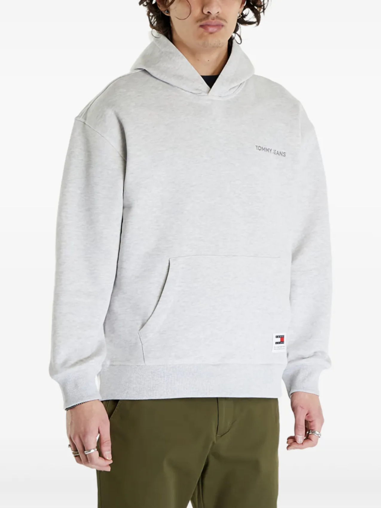 

Tommy Jeans базовое худи, серый