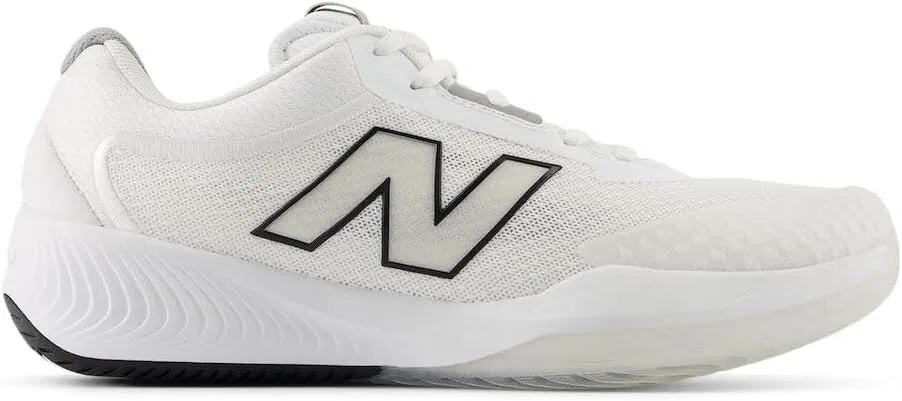 Кроссовки для тенниса New Balance FuelCell 996 V6, White/Black/Team Red — фото 3