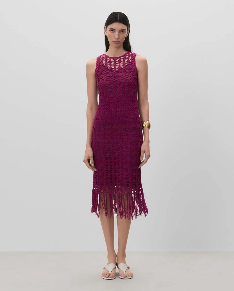 

Вязаное платье Simorra, розовый