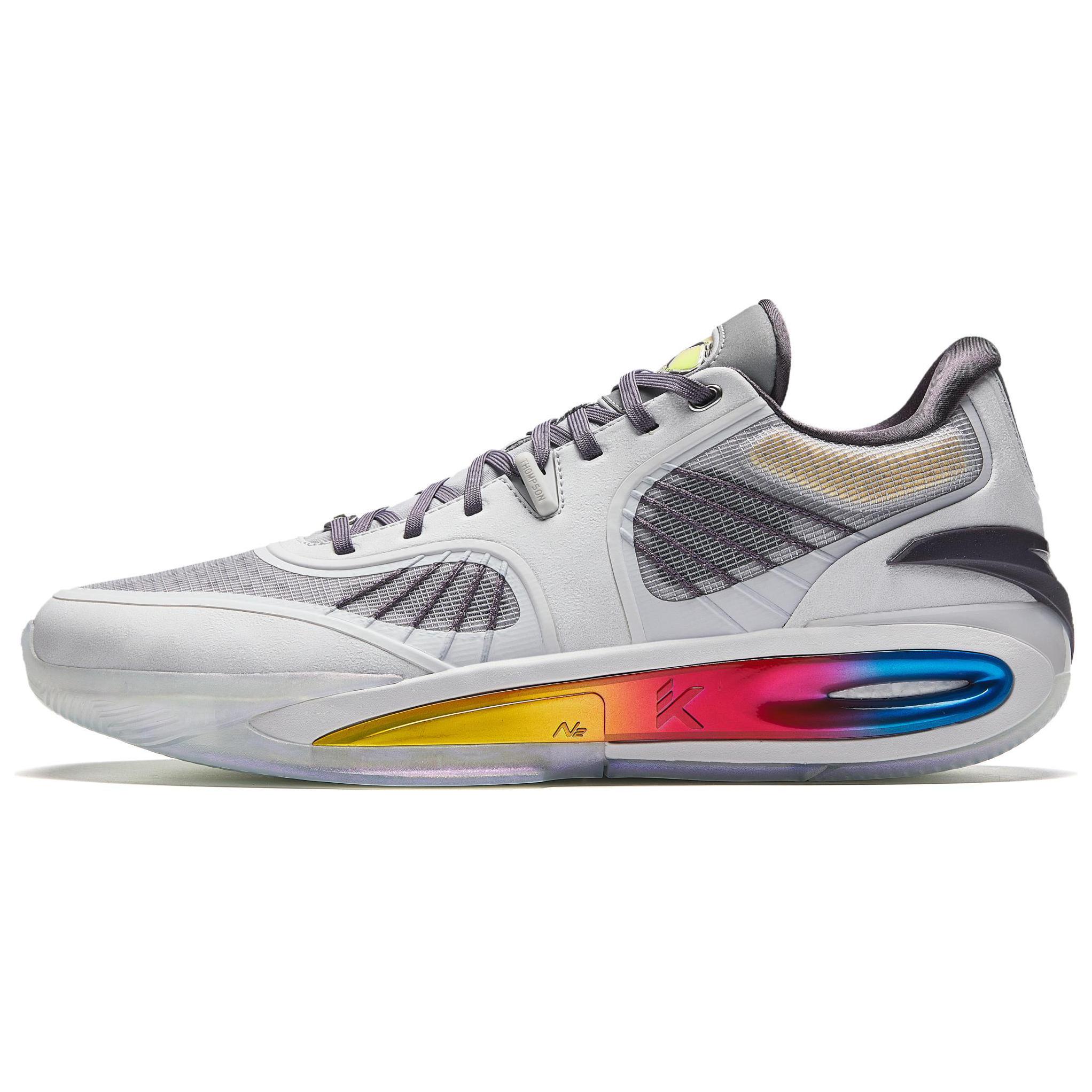 

ANTA Кроссовки Klay Thompson KT10 Crossing Time в сером цвете Time Traverse, цвет Time Traverse Gray