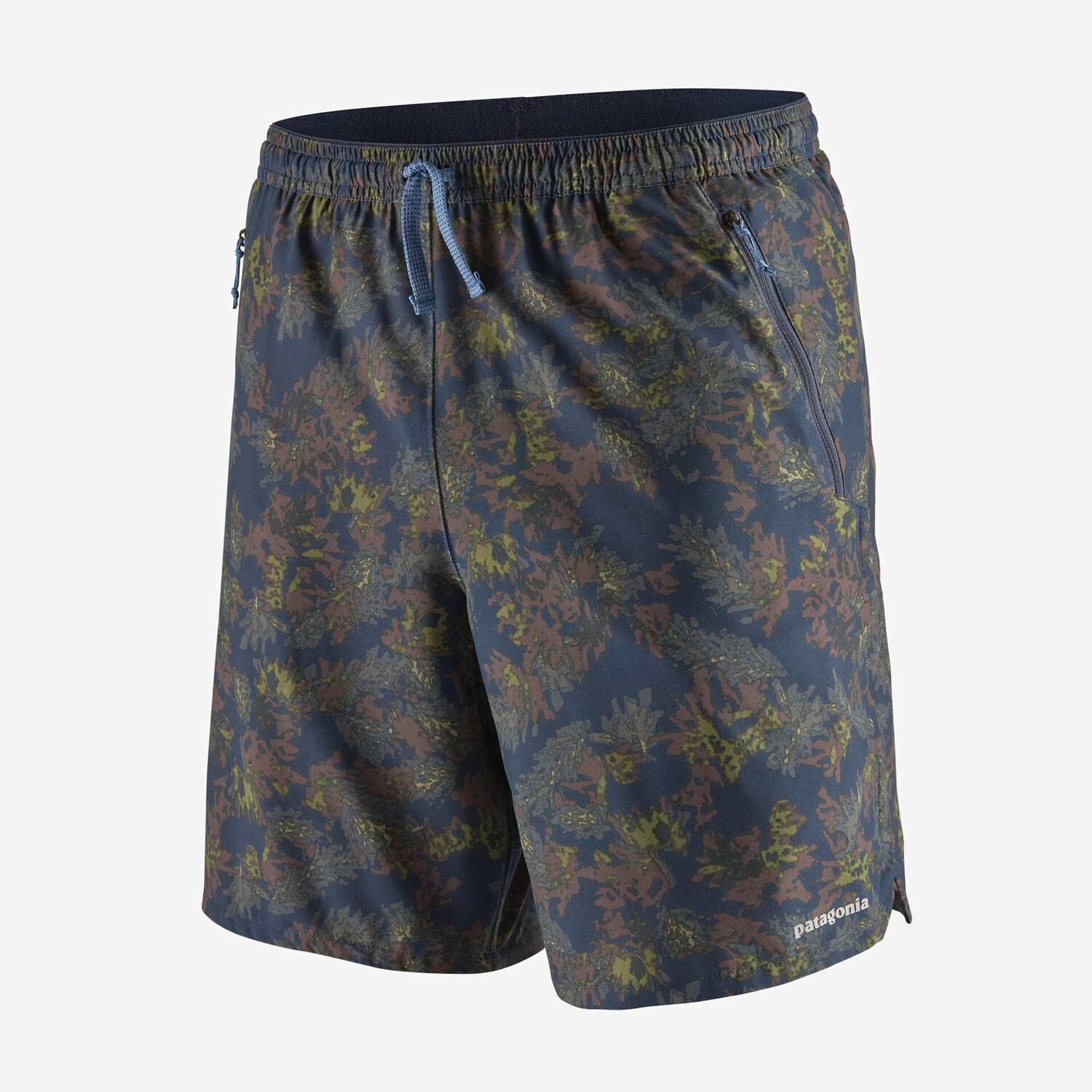 

Мужские шорты Nine Trails Patagonia, цвет Snow Pine: New Navy