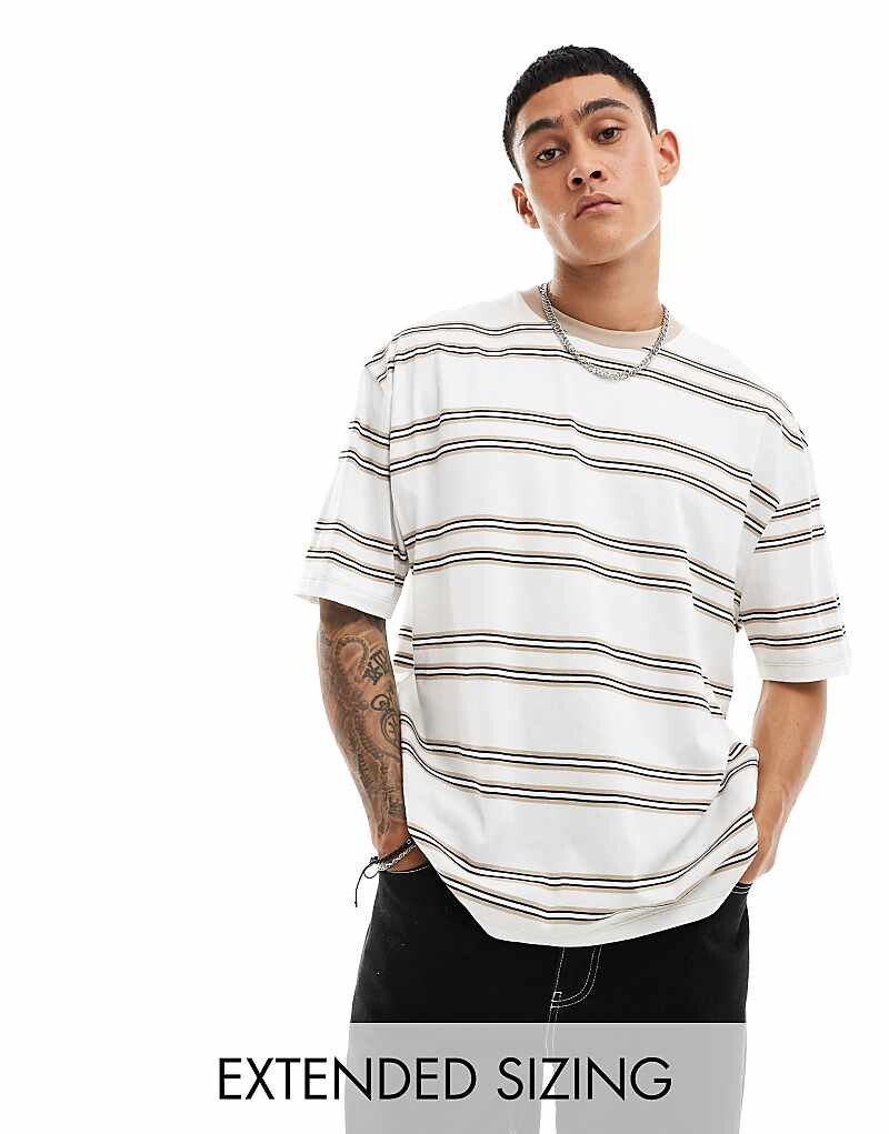 

Футболка оверсайз ASOS DESIGN – Gestreiftes