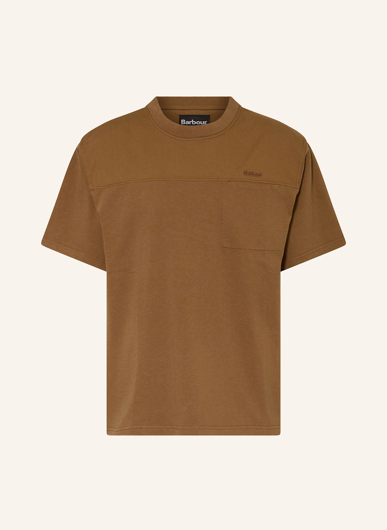 

Футболка Хантон Barbour, коричневый