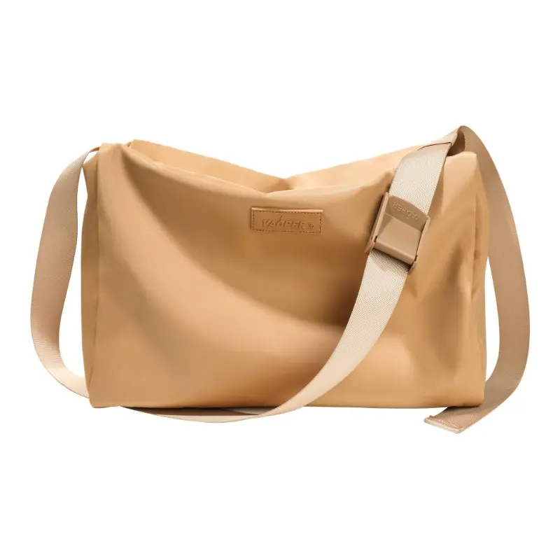 

VAOPER Нейлоновая большая квадратная сумка Дорожная сумка Плечевая сумка Большая кроссбоди Унисекс Мультиколор, Khaki