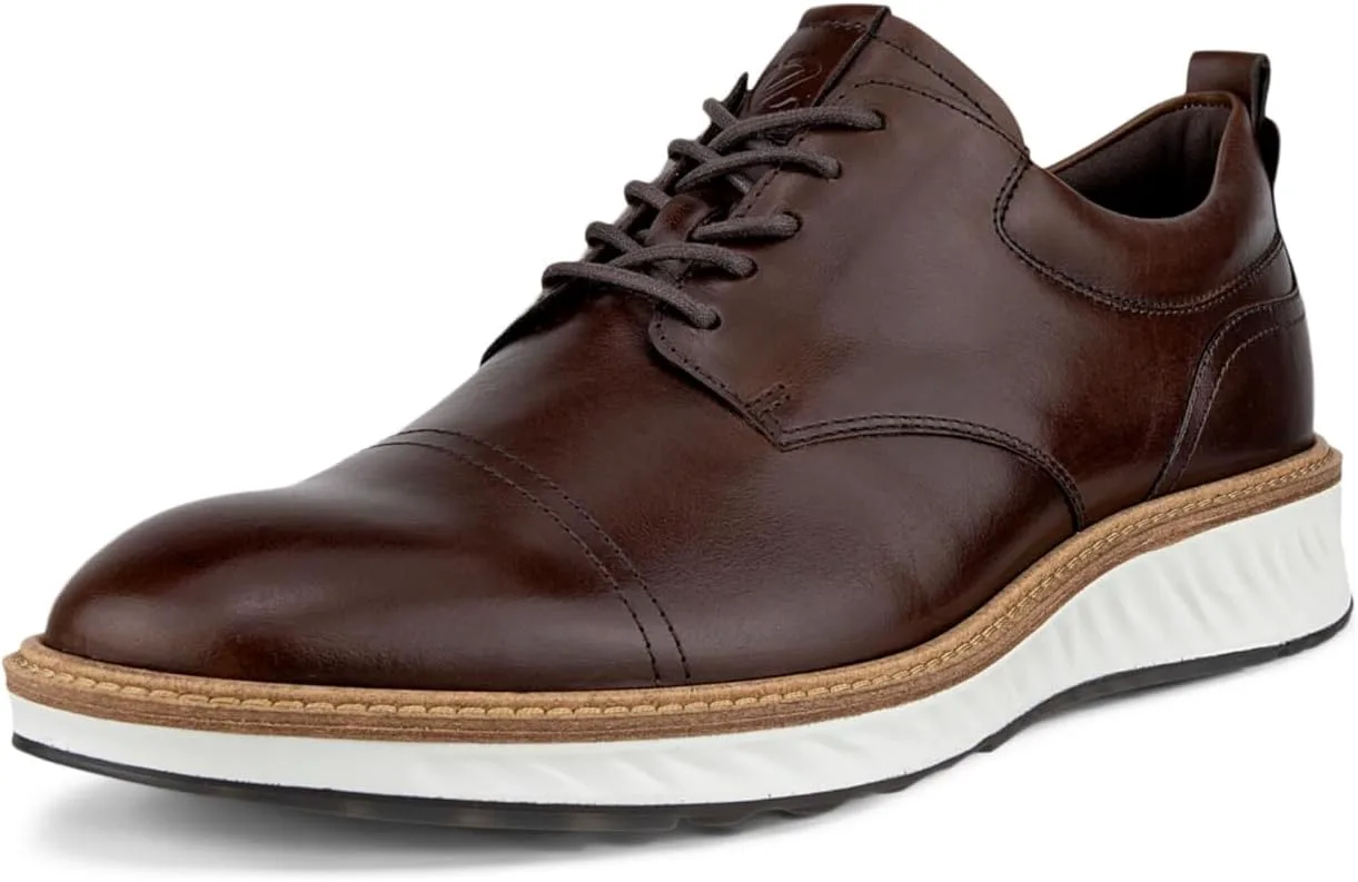 Мужские туфли ECCO St.1 Hybrid Captoe, коричневый — фото 2