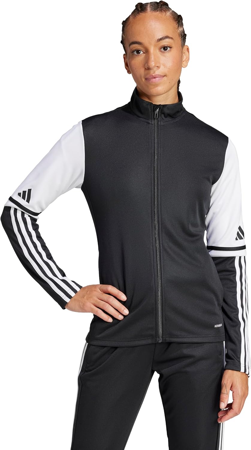 

adidas Originals Женская тренировочная куртка adidas Squadra 25, Black/White