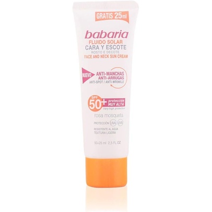 

Солнцезащитный флюид для лица и шеи против несовершенств SPF50 75ml