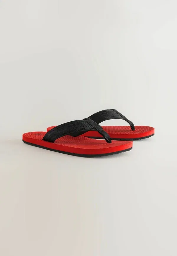 Сандалии-вьетнамки Regular fit edit flip flops Next, красный — фото 2