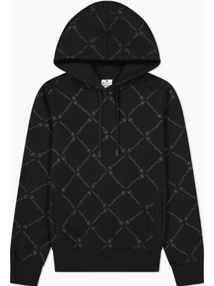 

Лонгслив Champion Hoodie Hooded Sweatshirt, черный