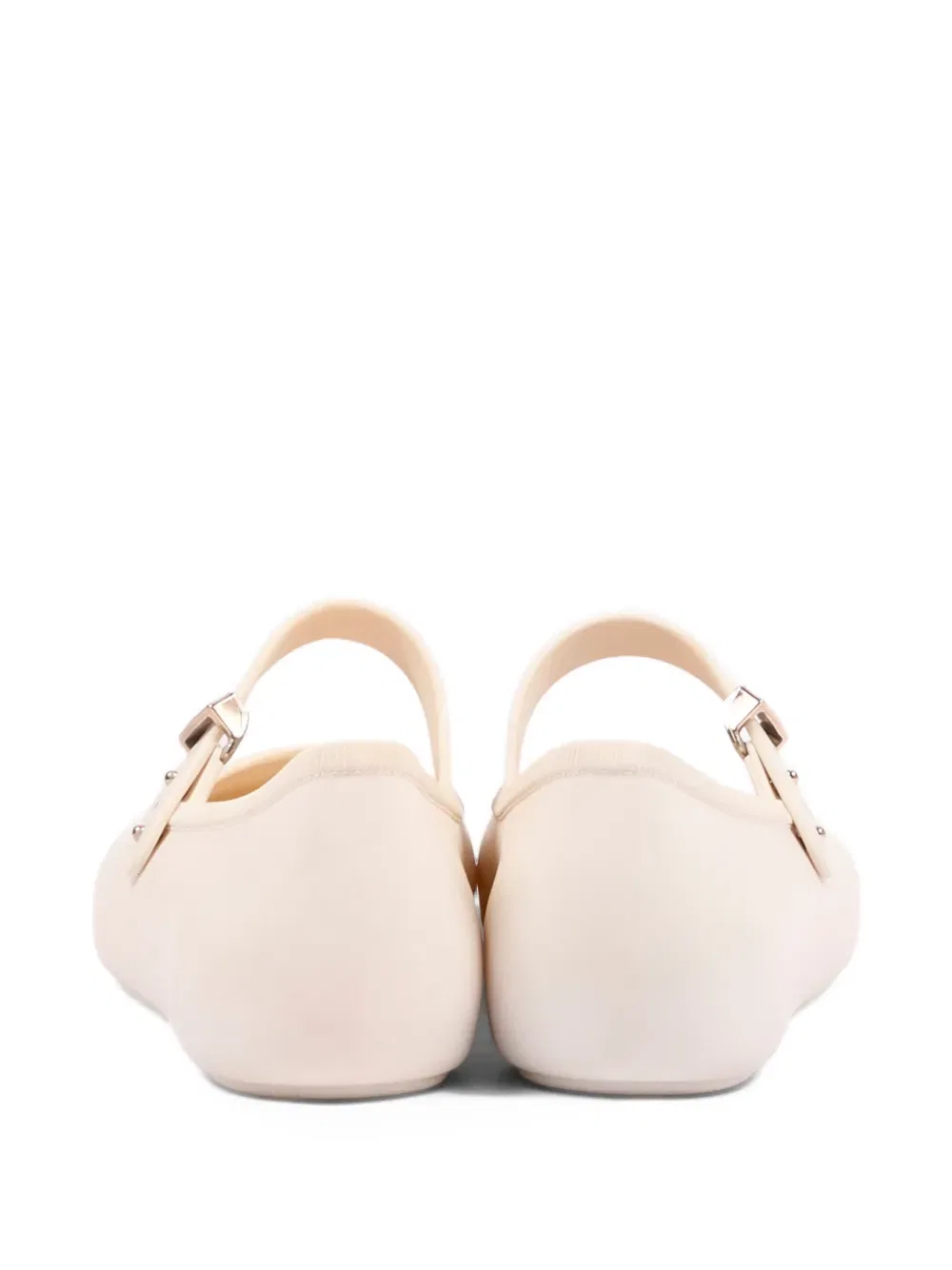 Балетки с застежкой-пряжкой Mini Melissa, нейтральный — фото 4