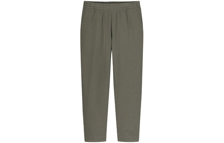 

Повседневные брюки мужские оливковые Uniqlo, оливковый