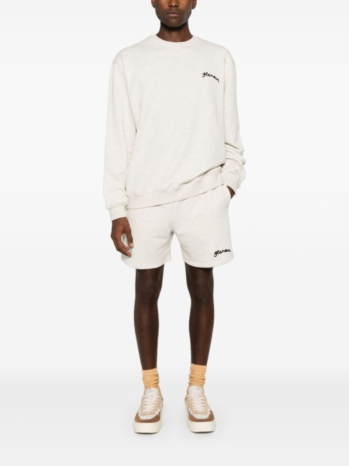 

FLÂNEUR шорты Signature, нейтральный цвет