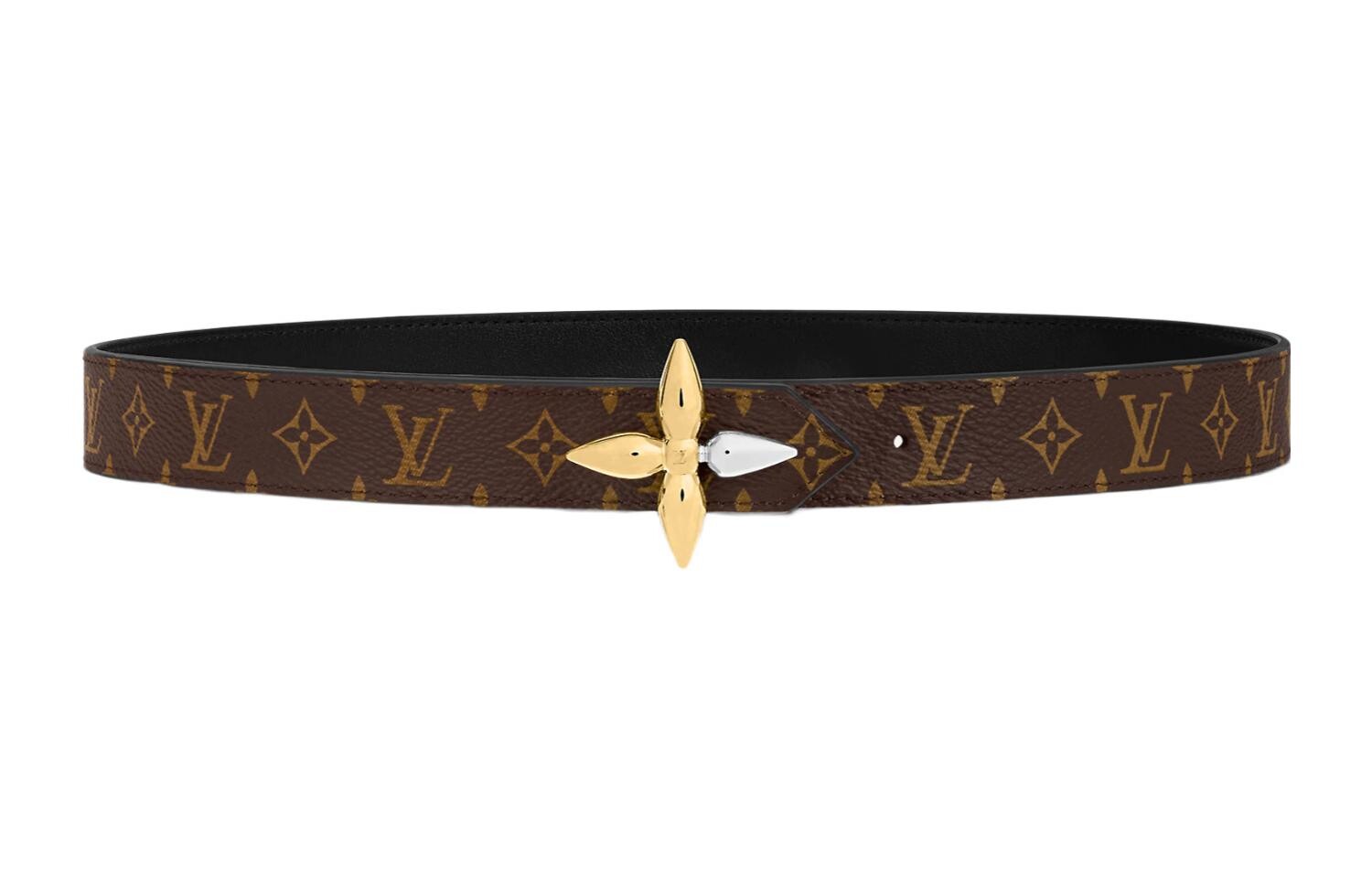 

Ремень женский Louis Vuitton с пряжкой, коричневый