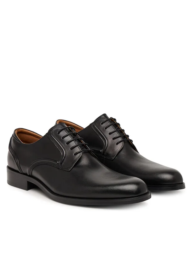 Clarks Туфли CraftRemi на шнуровке 26186387 черные — фото 2