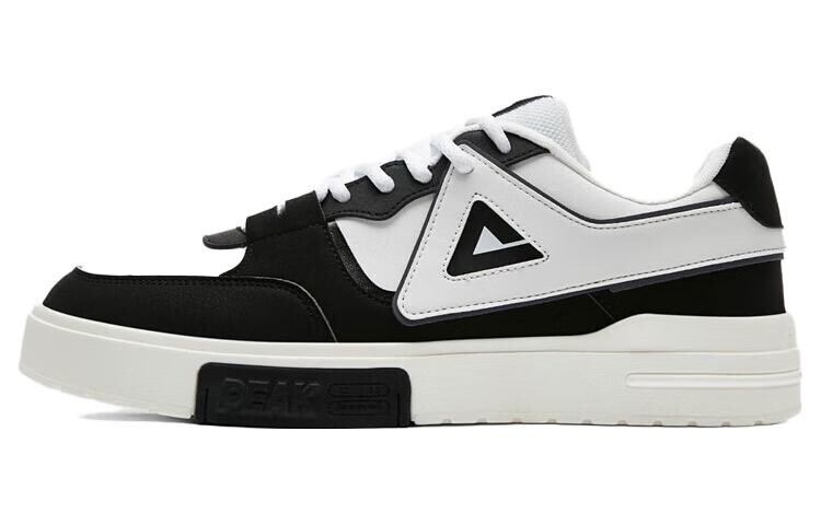 

Кроссовки PEAK Skateboarding Shoes Men Low-top White/Black, белый/черный