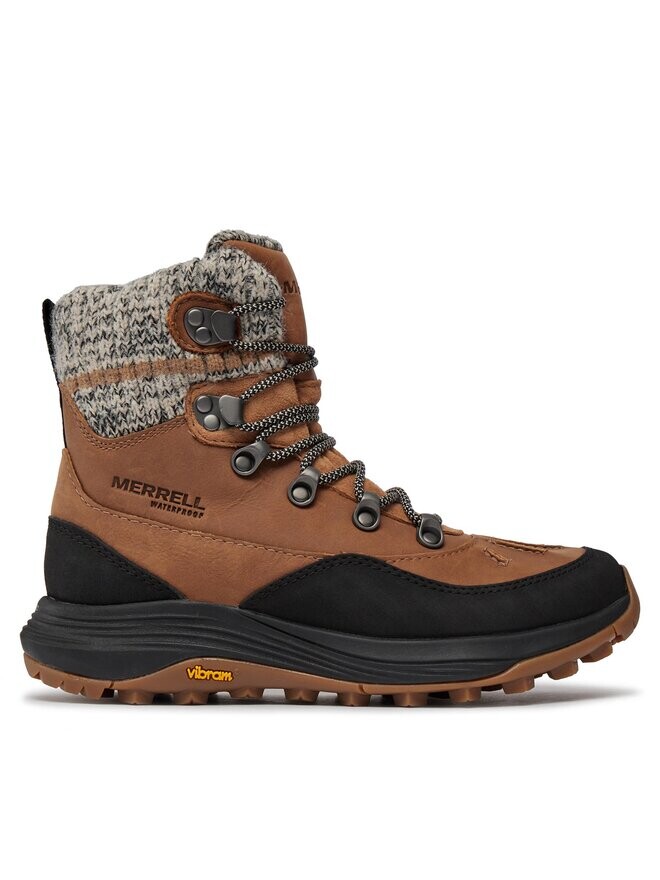 

Снегоступы Siren 4 Thermo Mid Zip Wp Merrell, коричневый