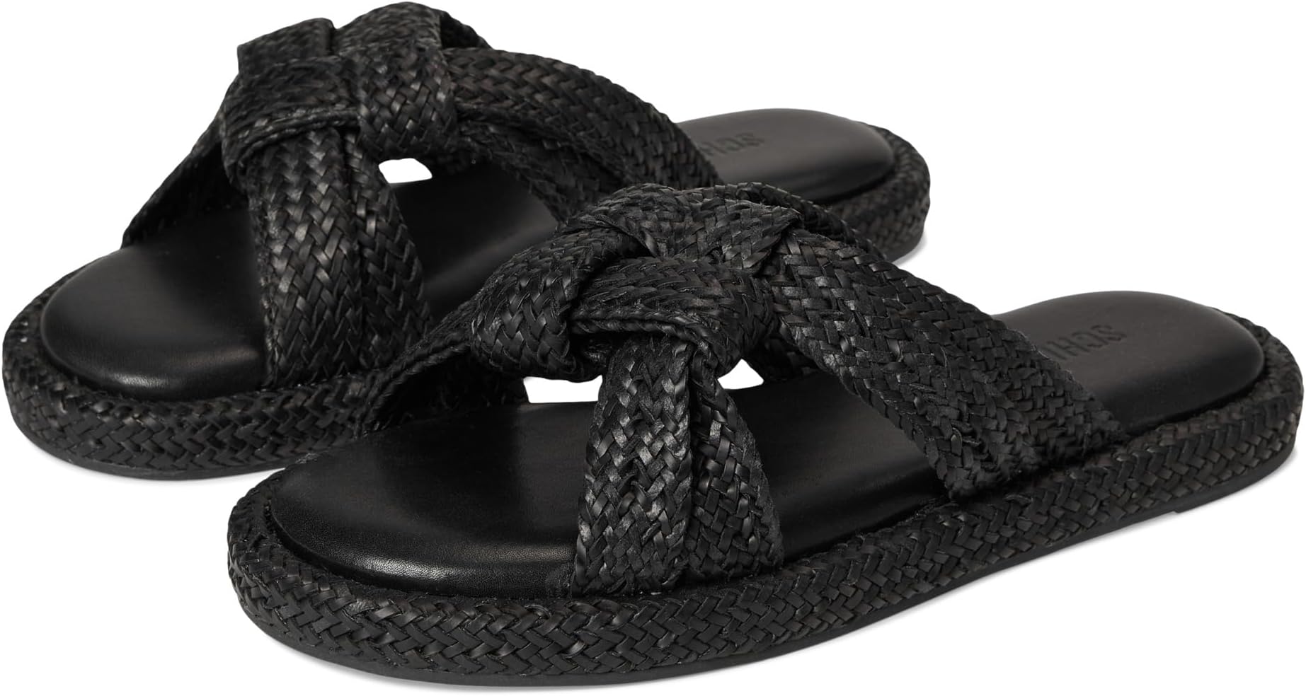Сандалии Schutz Kali Flat, черный