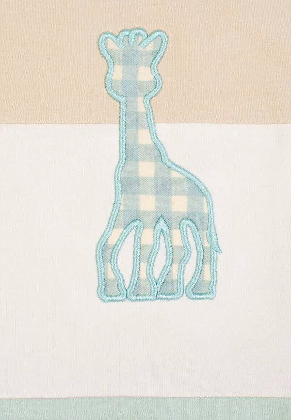 Футболка унисекс с принтом Sophie La Girafe, Oatmeal — фото 3