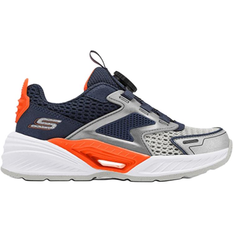 Skechers Kids Амортизирующие и дышащие низкие детские повседневные кроссовки Blue — фото 4
