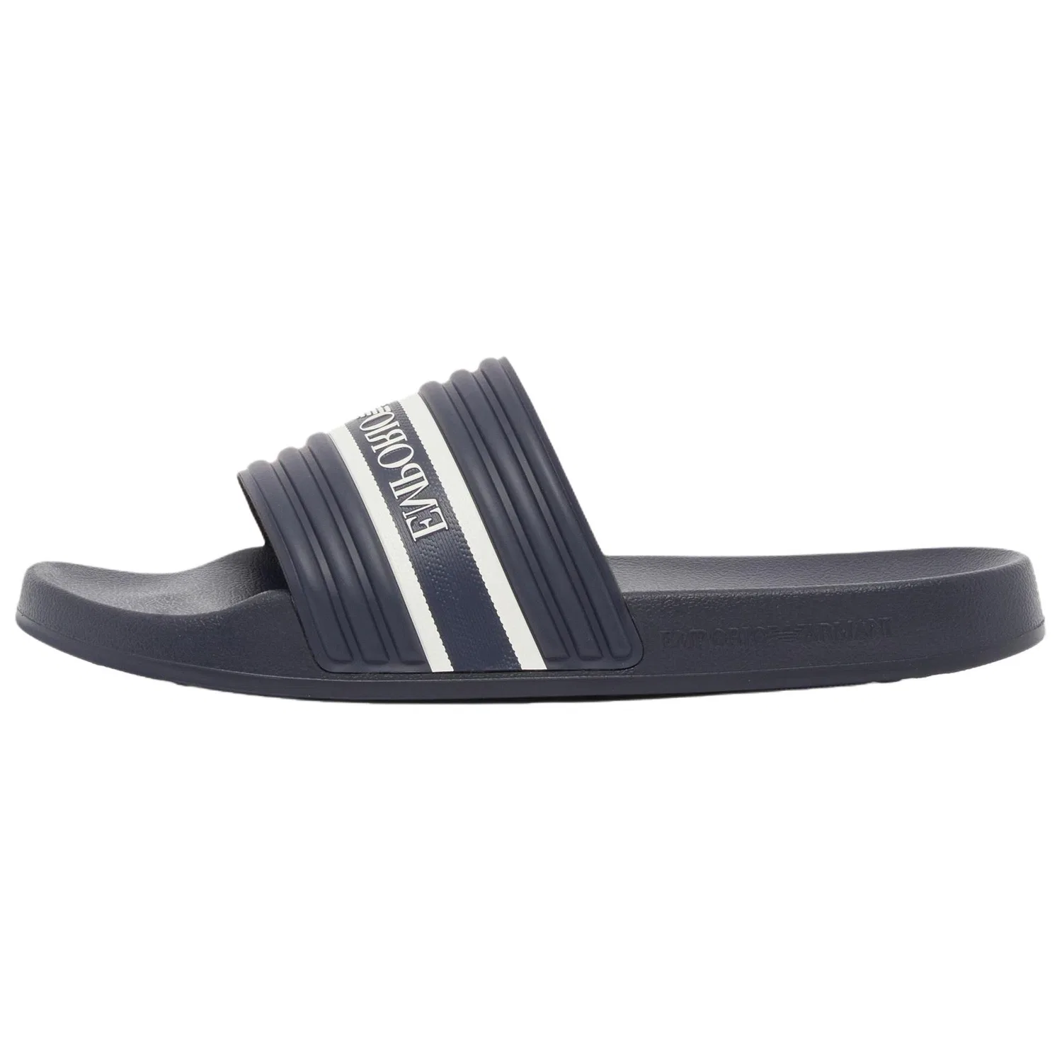 Шлепанцы синие Emporio Armani