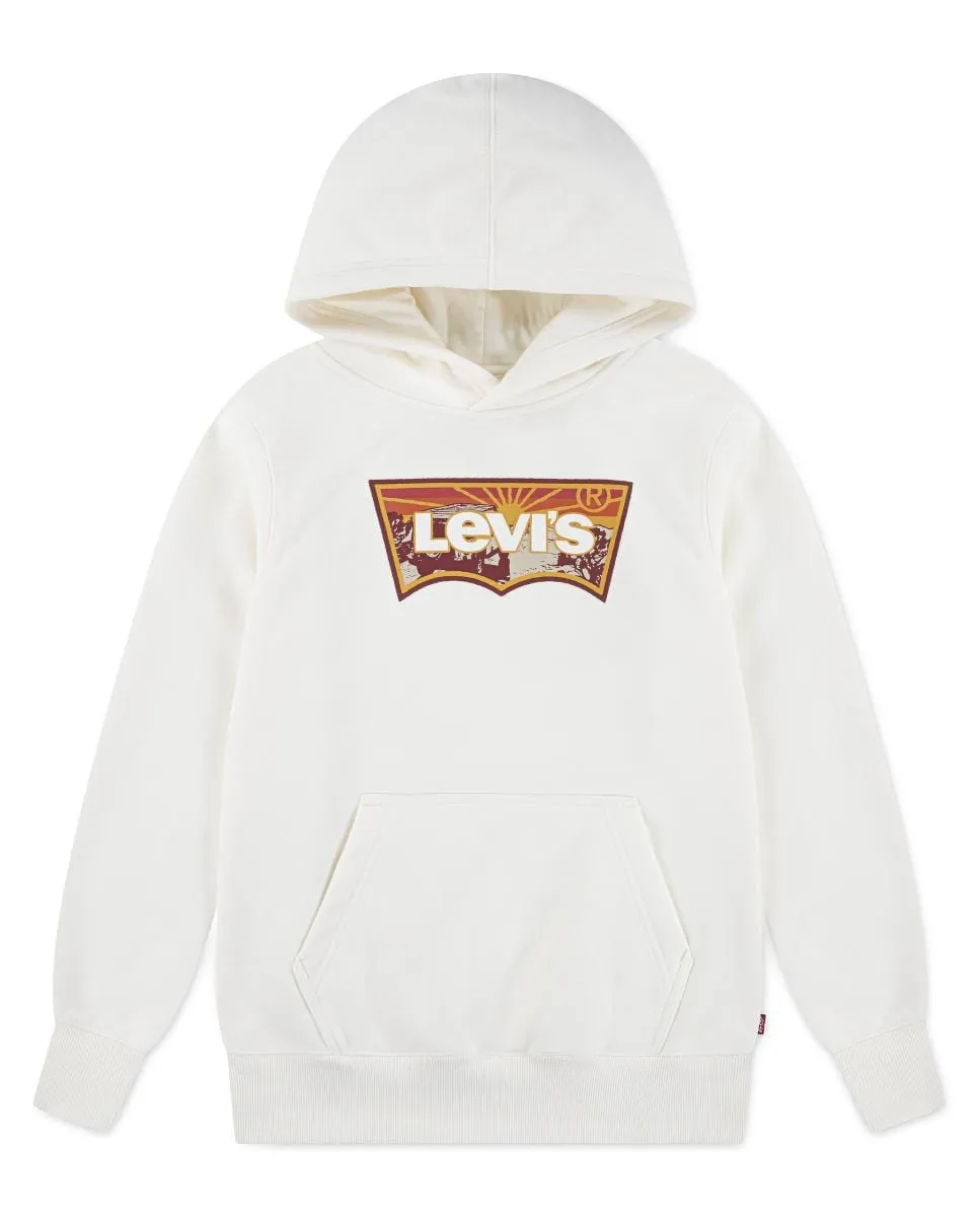 

Худи с капюшоном Sunrise Batwing для мальчика Levi's, синий