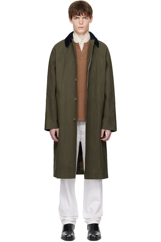 

Плащ Gaspard mac A.P.C., хаки