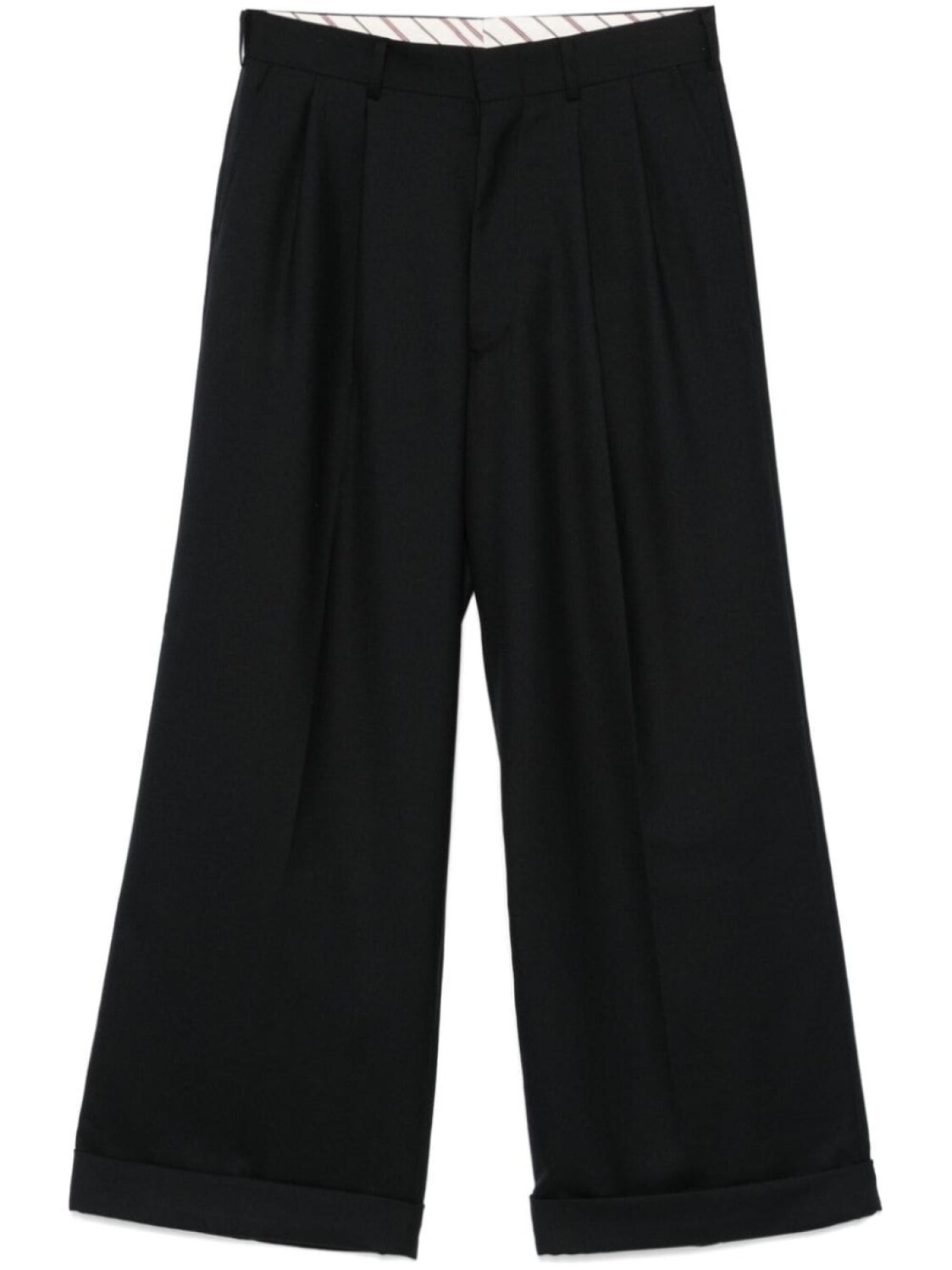 

Junya Watanabe MAN плиссированные брюки, черный