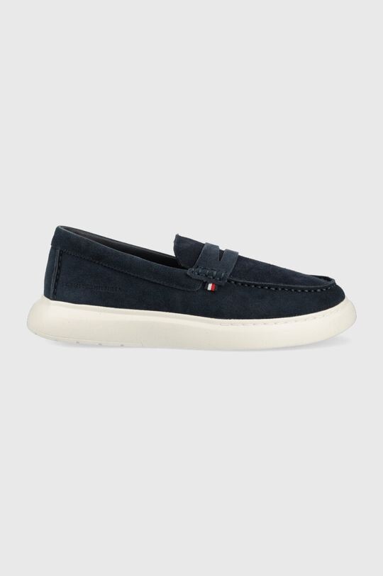 

Замшевые мокасины HYBRID LOAFER Tommy Hilfiger, темно-синий
