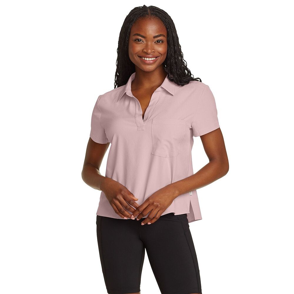 

Женская футболка с воротником Eddie Bauer Departure, цвет Light Plum