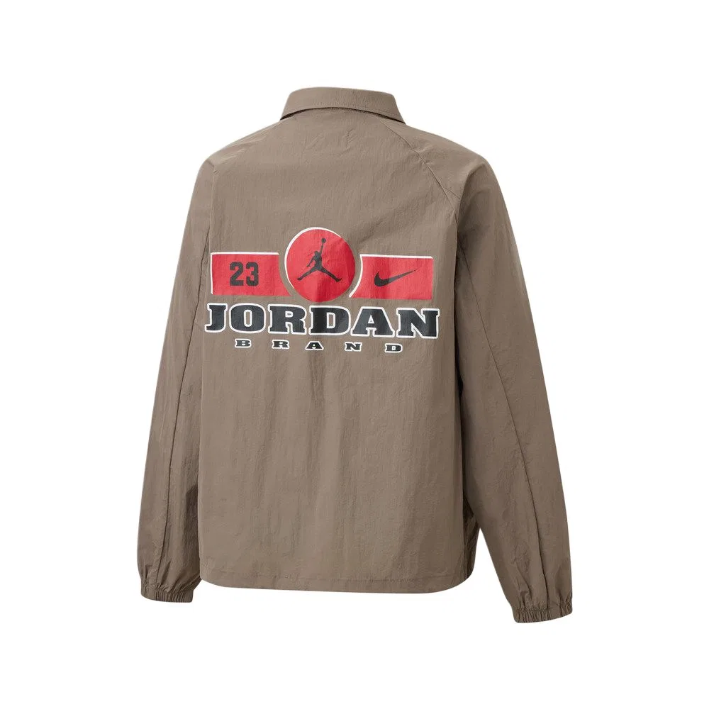 Куртка мужская Brown Lapel Moderate Other Jordan — фото 3