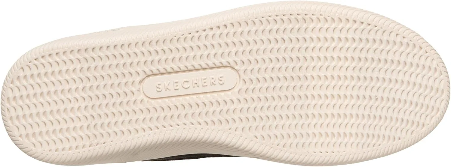 Мужские удобные кроссовки Skechers Arch Fit Court Break, Black Duraleather Mesh — фото 2