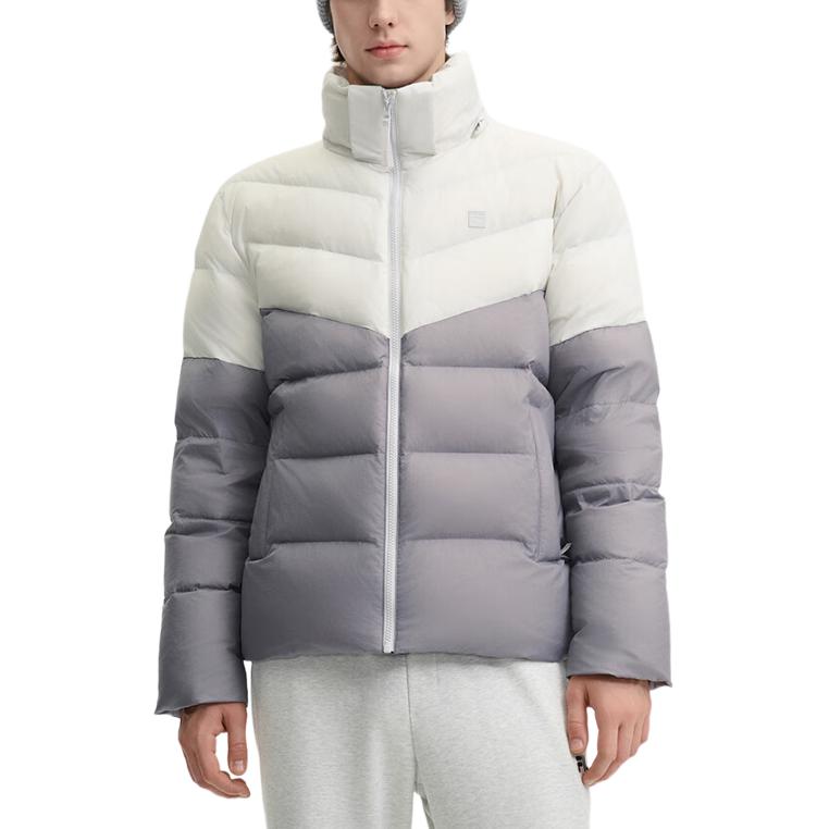 

FILA Оригинальная пуховая куртка мужская облачно-серая, Cloud Dust Gray